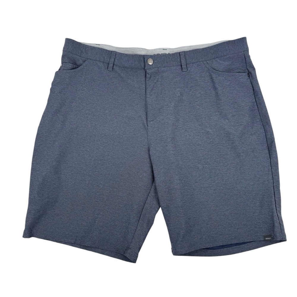Adidas Golf Shorts Mens Size 42 Blue Stretch Performance 10in Inseam